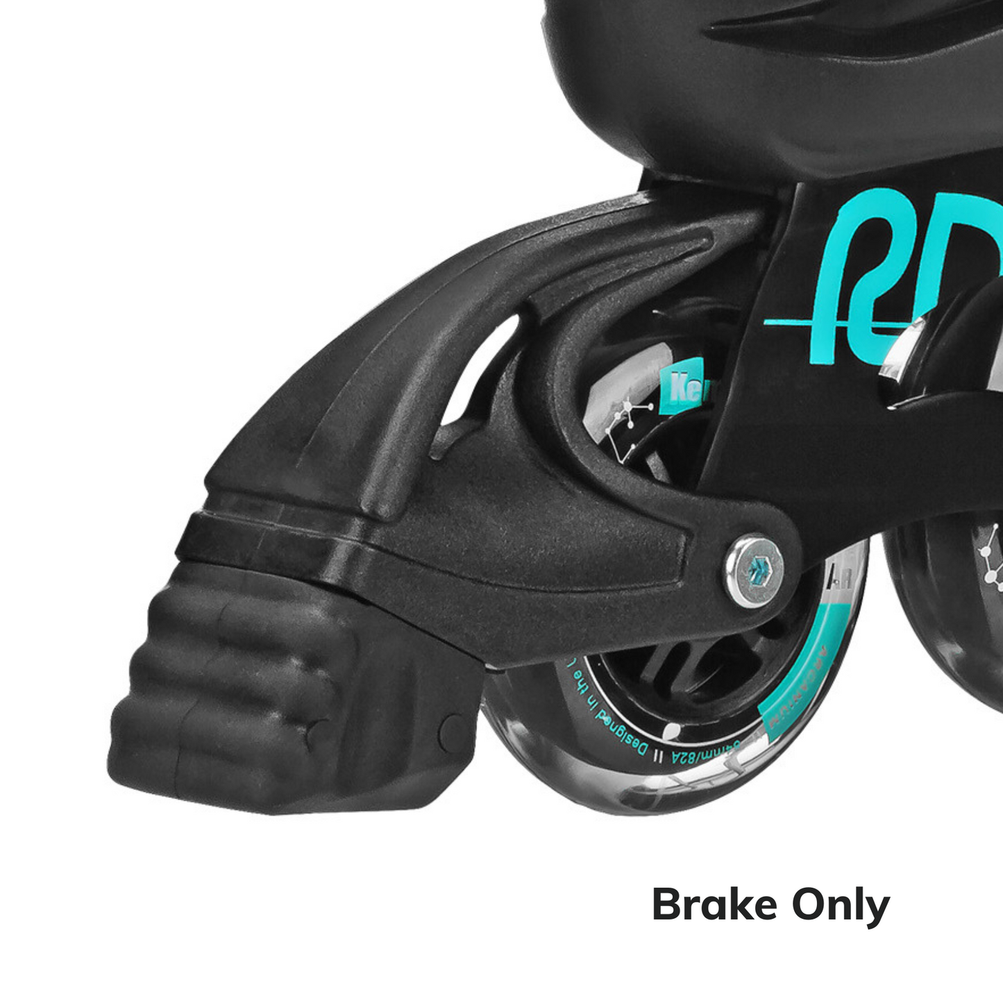 Heel Bracket & Brake Assembly for Q-84 Inline Skates