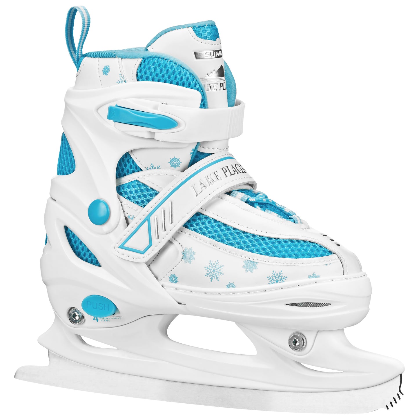 Lake Placid Summit Girl's Adjustable Ice Skates