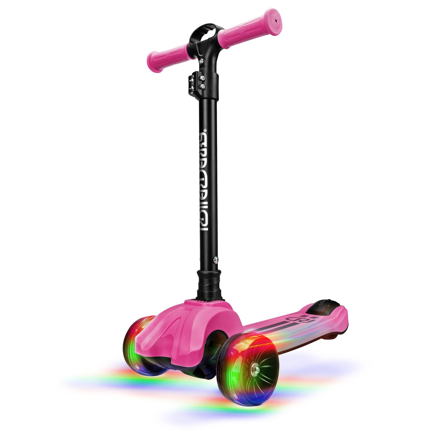 Roller Derby Youth 3-Wheel Scooter with Lightup Wheels (Pink)