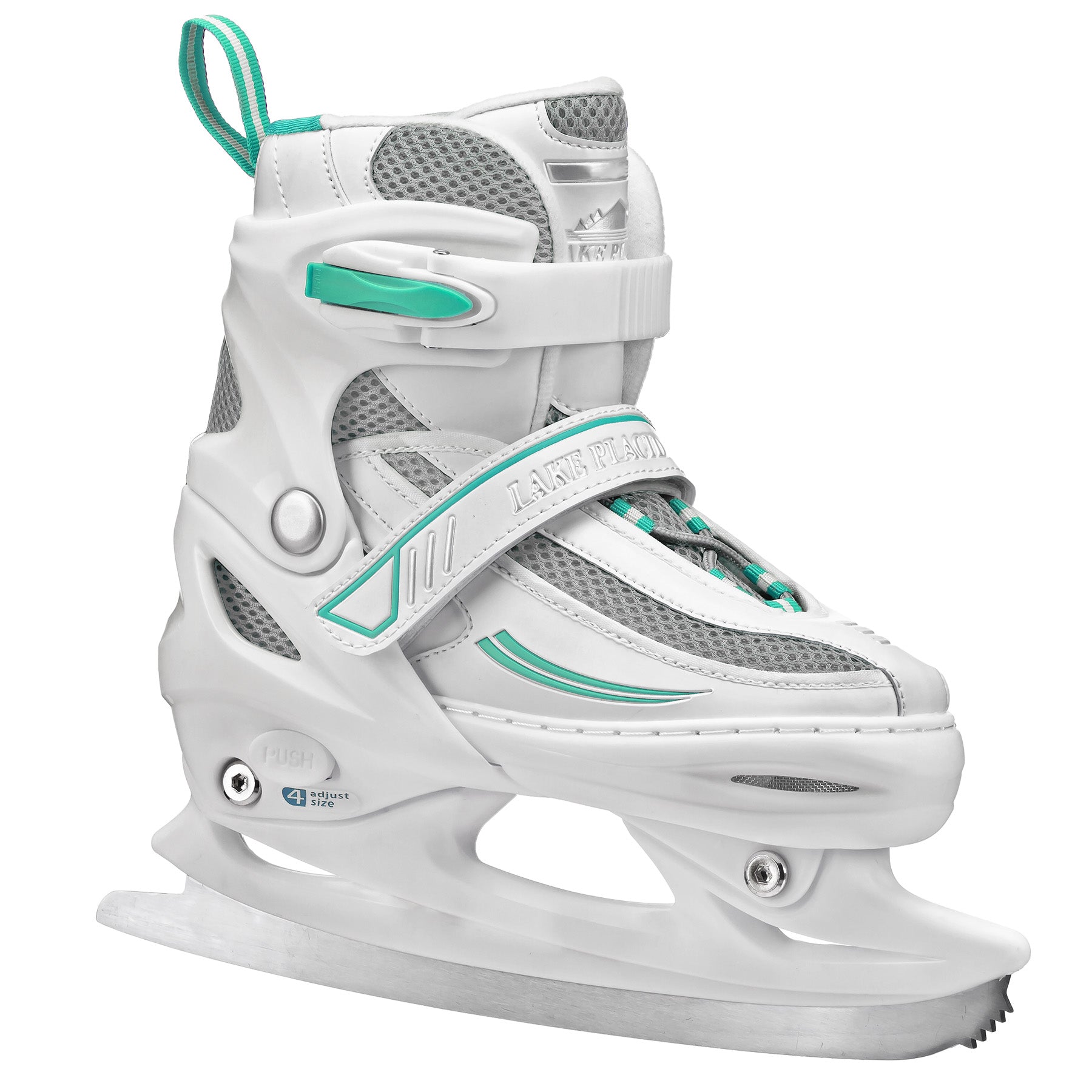 Lake Placid Summit Girl's Adjustable Ice Skates Roller Derby