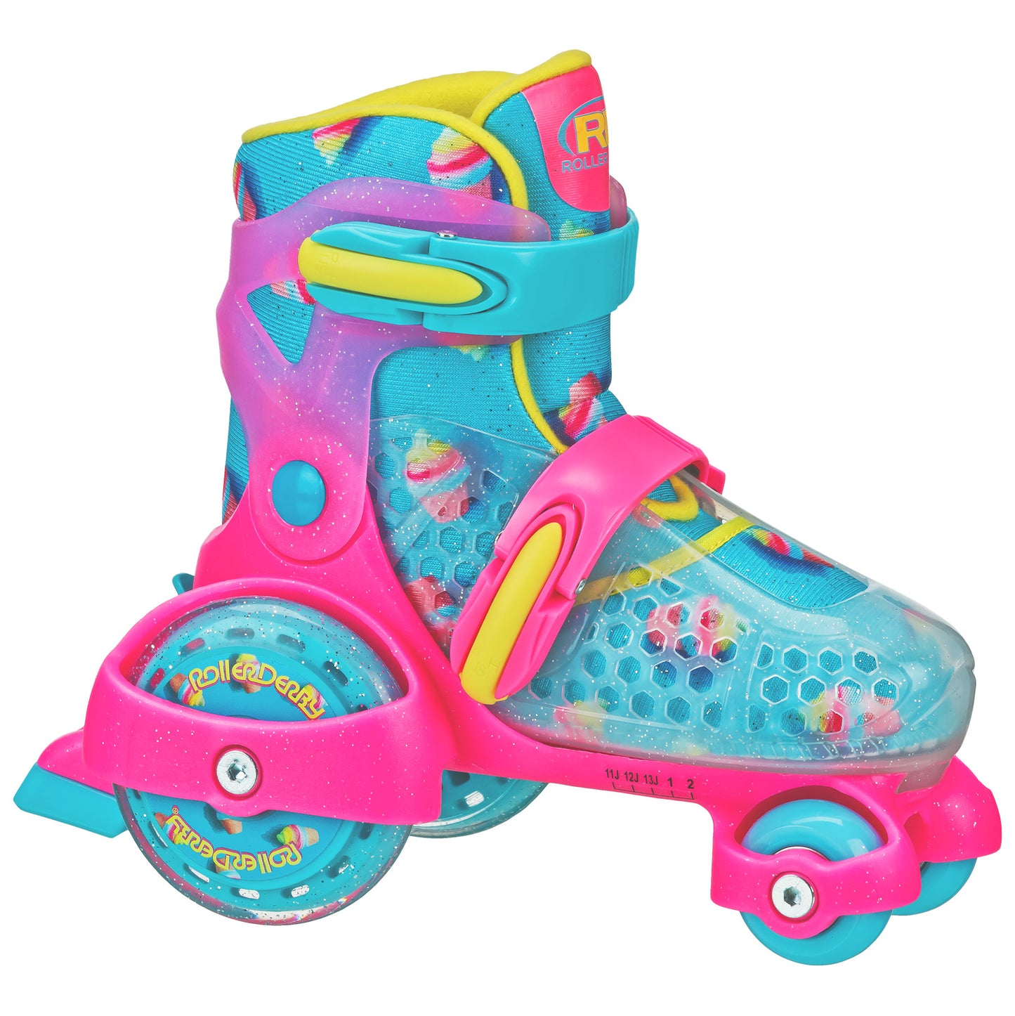 Fun Roll Girl's Jr Adjustable Roller Skates