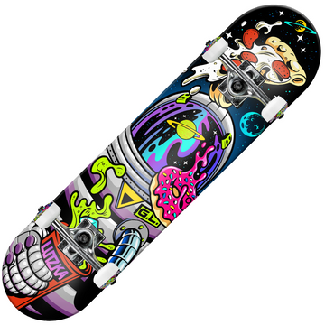 Roller Derby Learn with Lutzka Astronaut Skateboard Roller Derby Learn with Lutzka Astronaut Skateboard