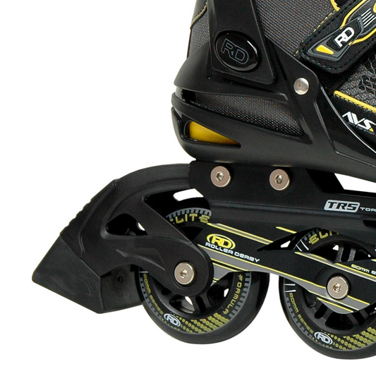 Heel Bracket & Brake Assembly for Q-60 Inline Skates (Black)