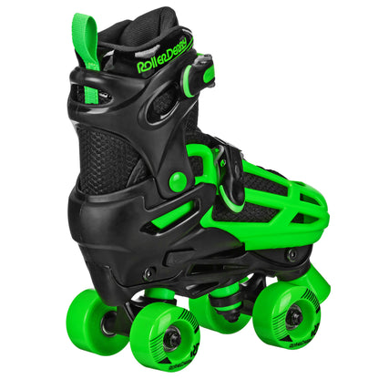 Roller Derby Boy's Adjustable 2-in-1 Quad and Inline Skates