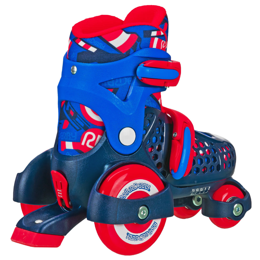 Fun Roll Boy's Jr Adjustable Roller Skates – Roller Derby