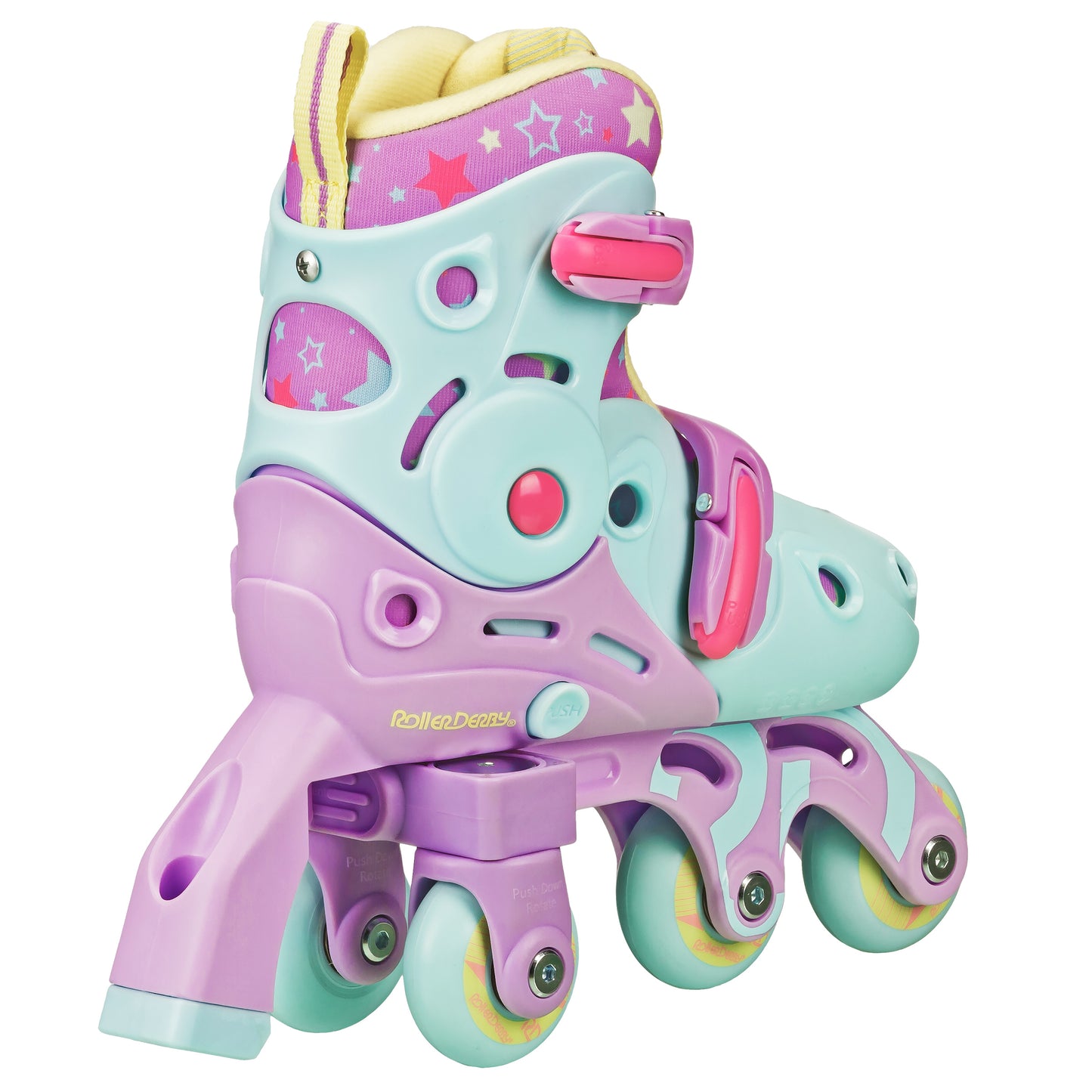 Switch Adjustable Girl's Roller Skates