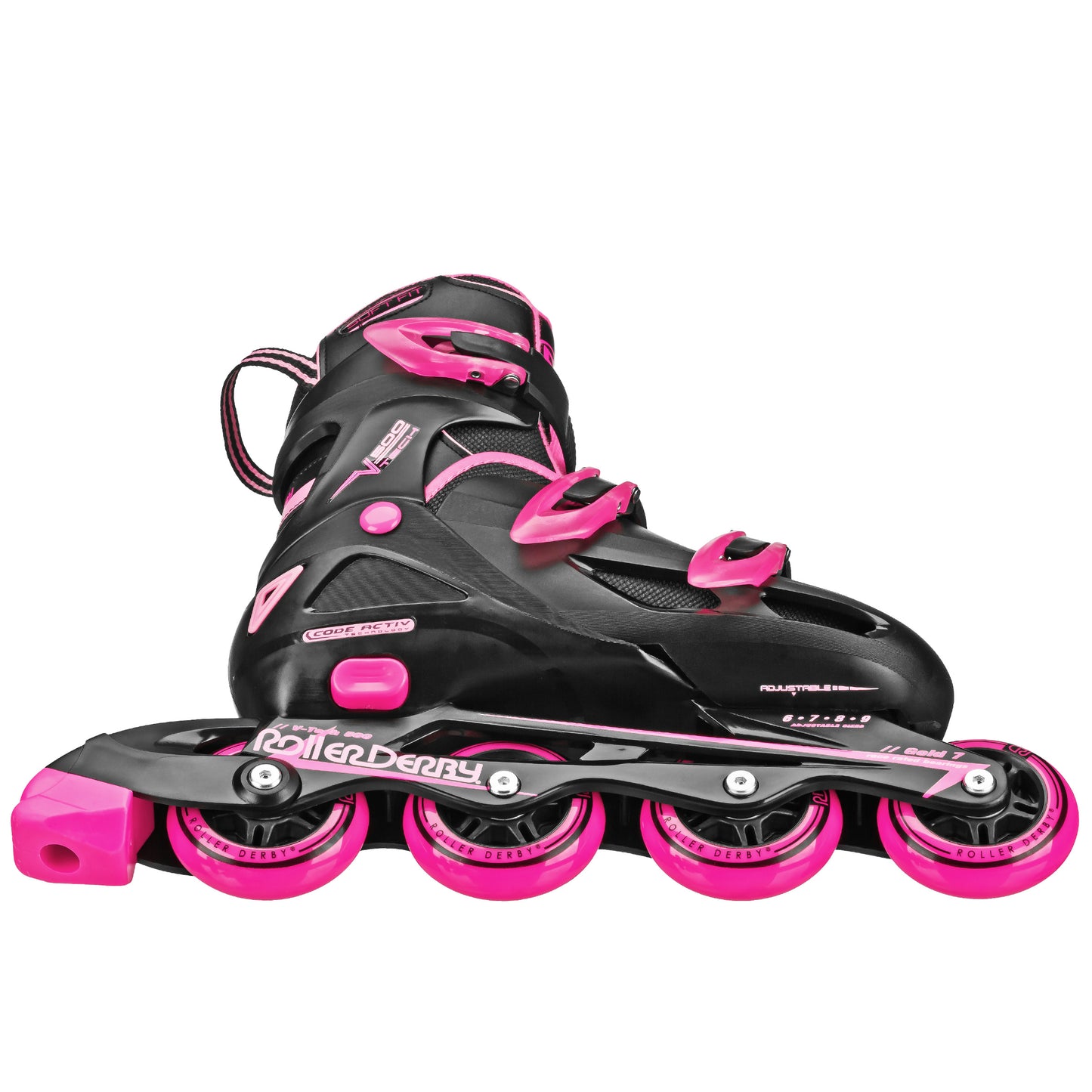 V-Tech 500 Women's Inline Skates with Adjustable Sizing