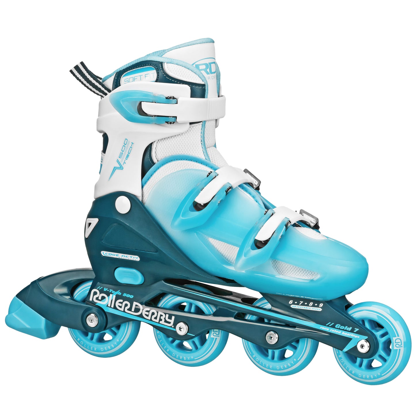 V-Tech 500 Women's Inline Skates with Adjustable Sizing