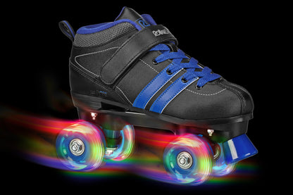 STR Six Men's Roller Skates with Lighted Wheels