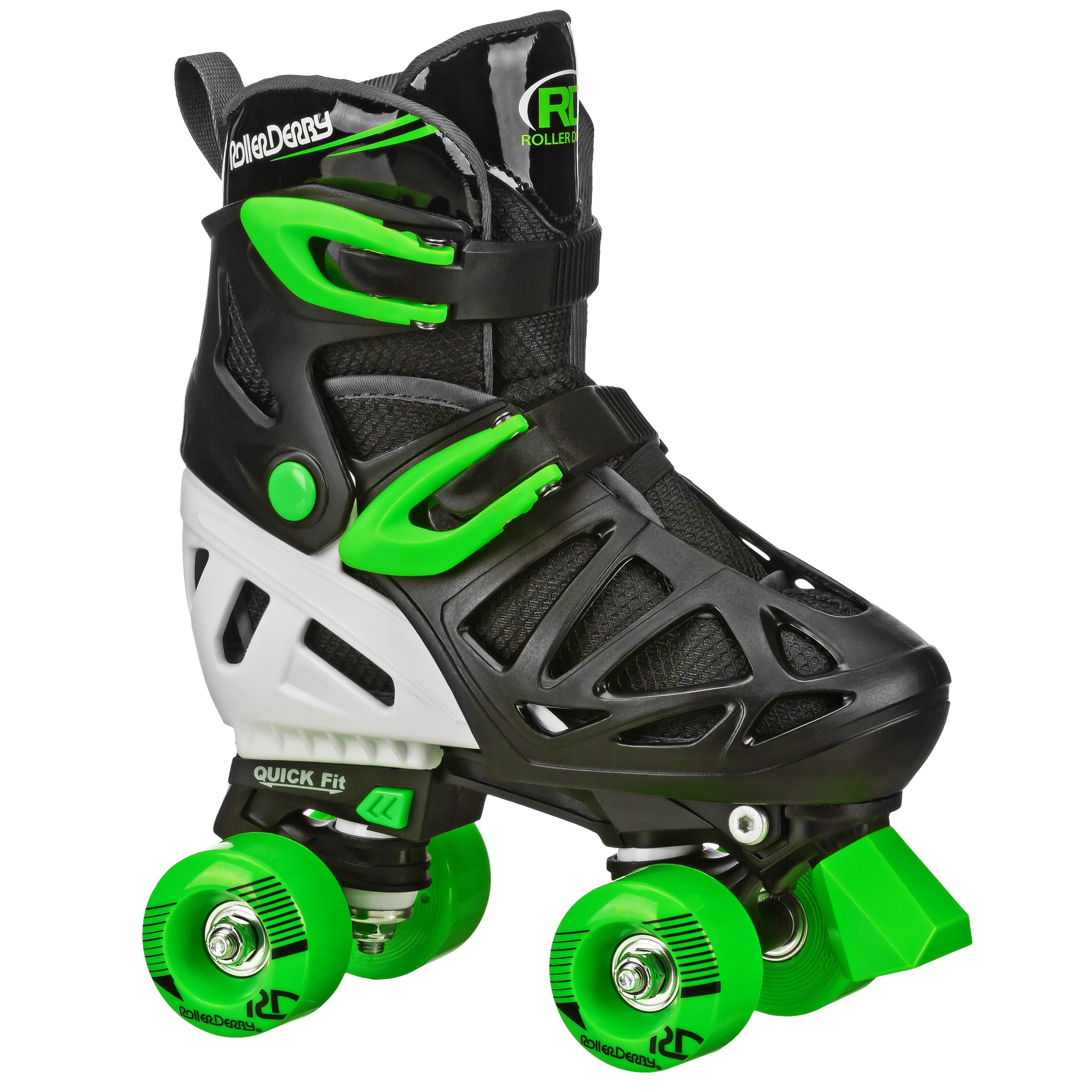 Roller Boys hotsell 2 in 1 Roller/Inline Skates Black/Green, Size 3-6