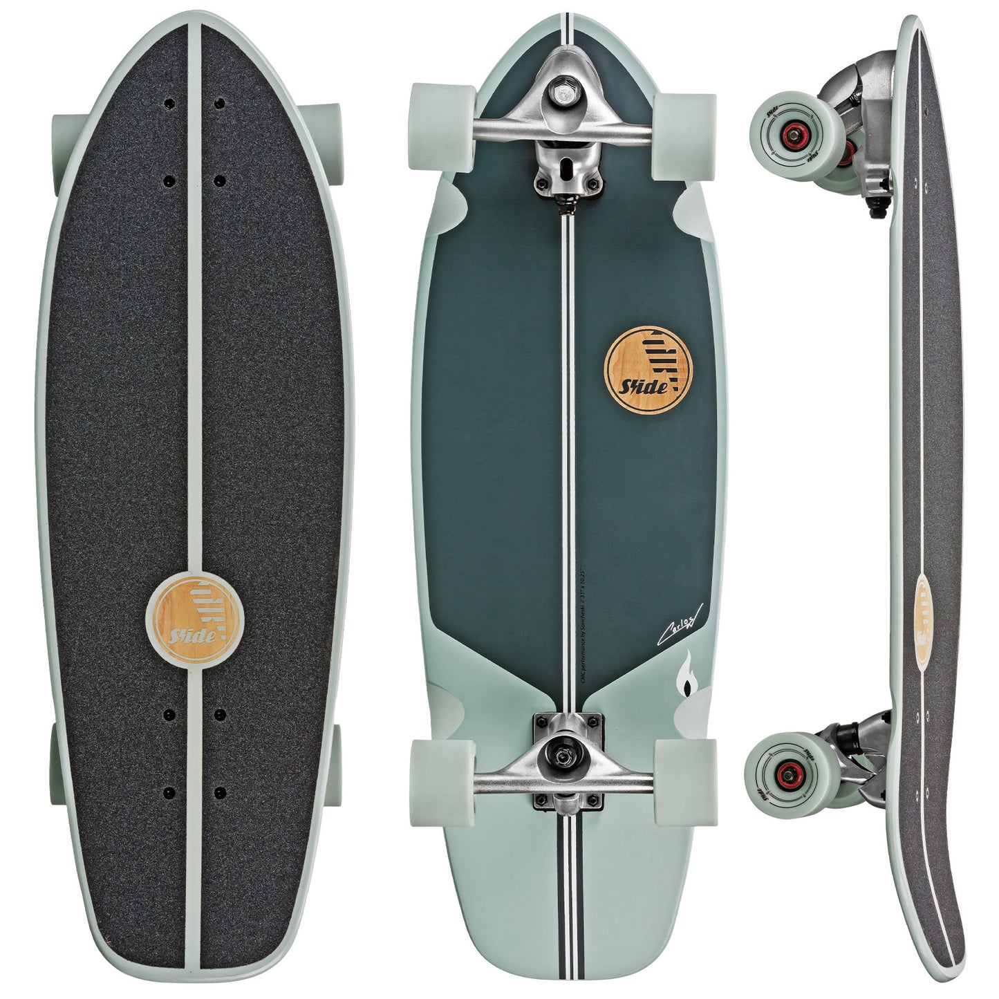 Slide Surfskate Street Surf SkateBoard