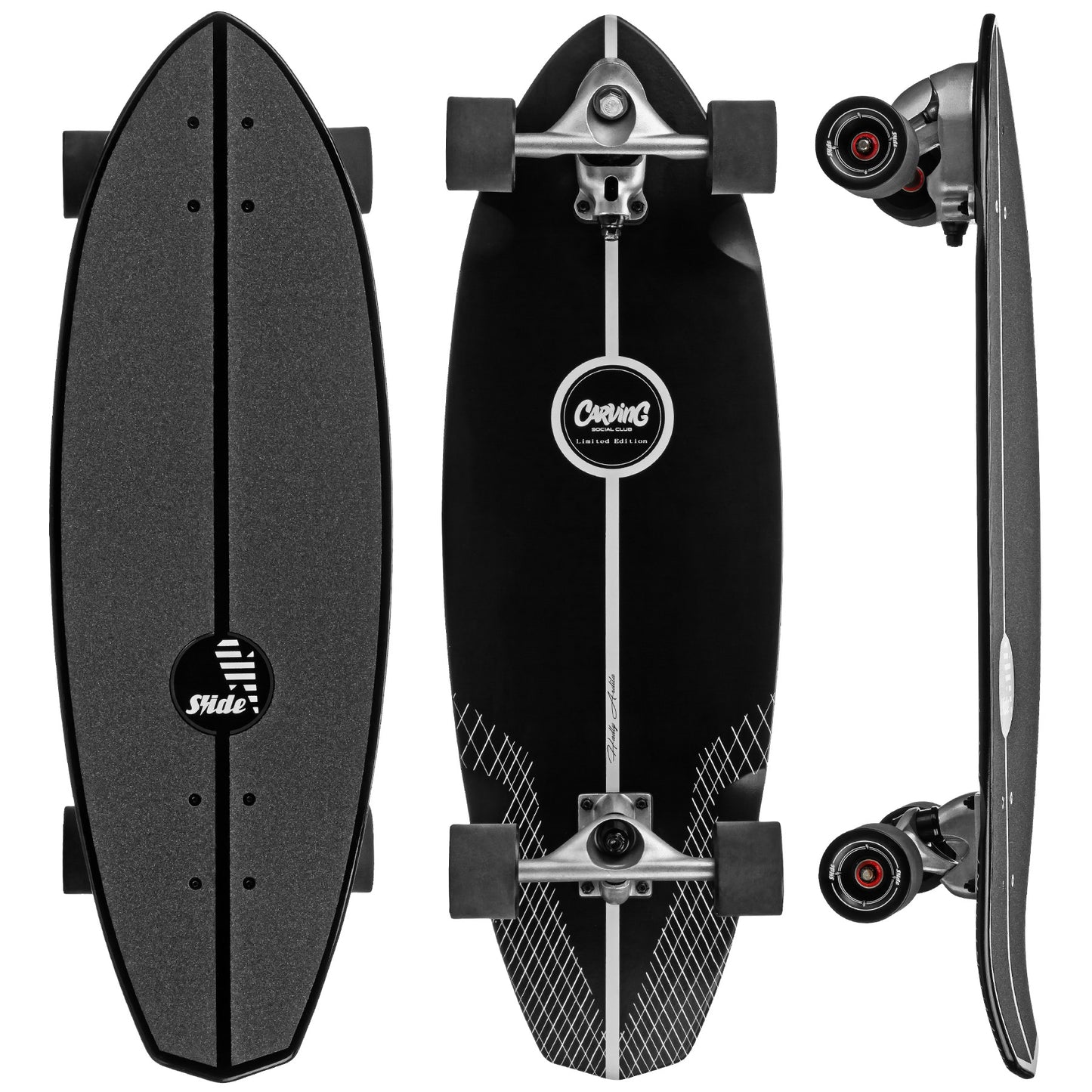 Slide Surfskate Street Surf SkateBoard