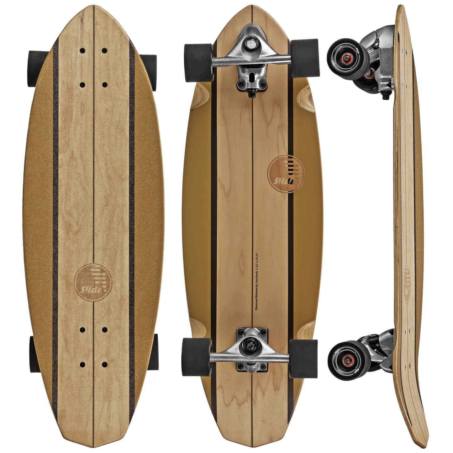 Slide Surfskate Street Surf SkateBoard