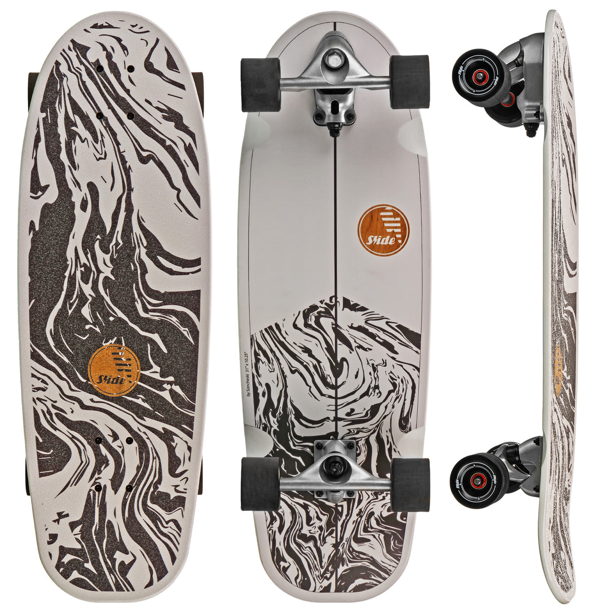 Slide Surfskate Street Surf SkateBoard Roller Derby