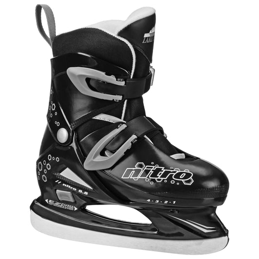 Lake Placid Nitro Boy's Adjustable Ice Skates