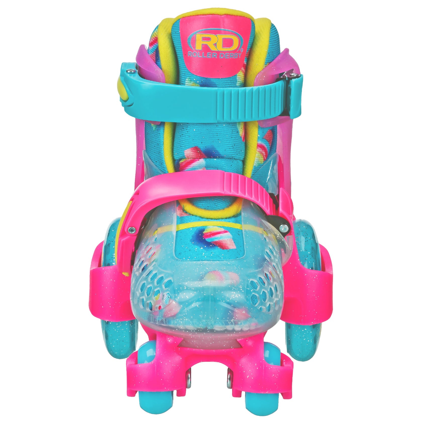 Fun Roll Girl's Jr Adjustable Roller Skates Roller Derby