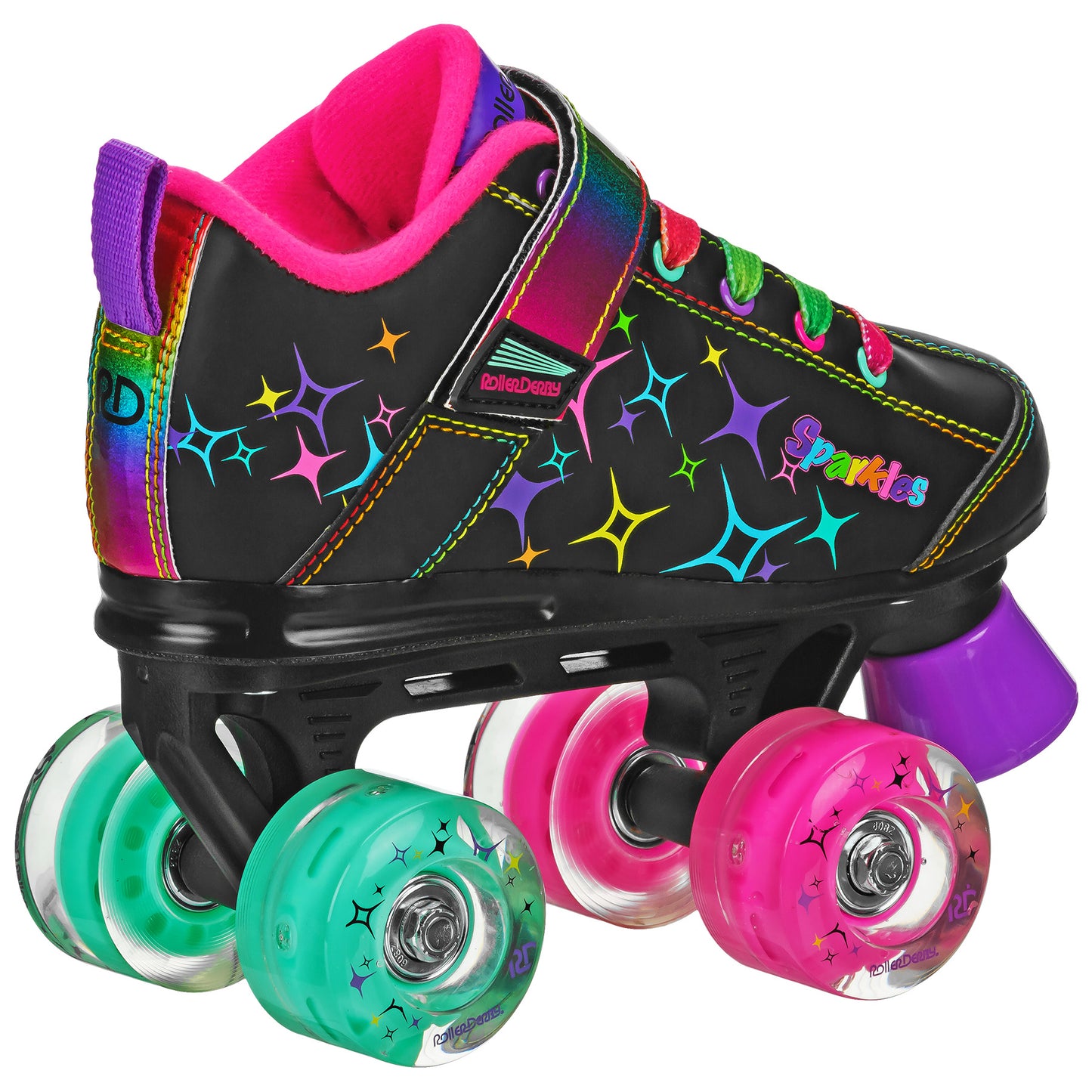 Sparkles Girl's Lighted Roller Skates