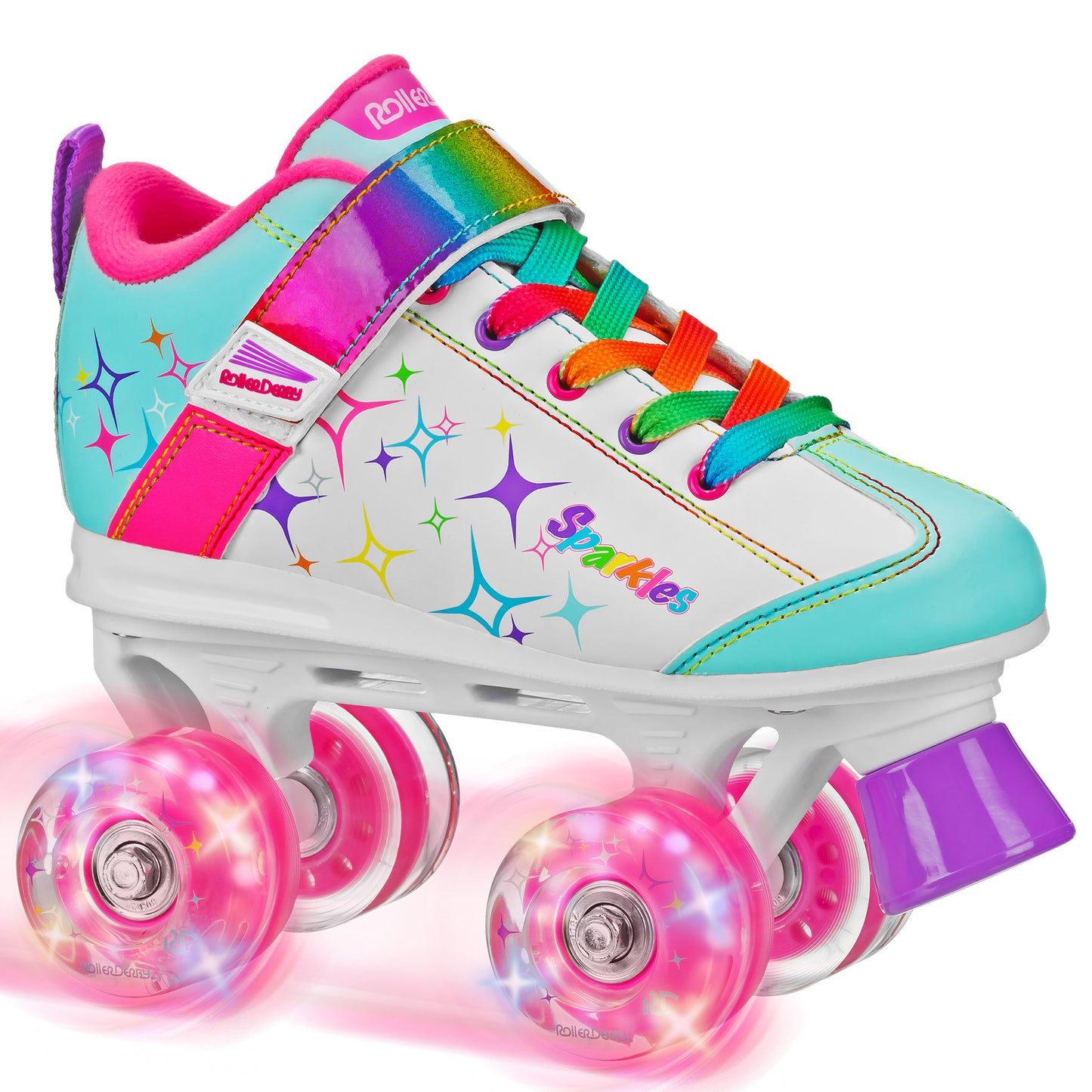 Sparkles Girl's Lighted Roller Skates