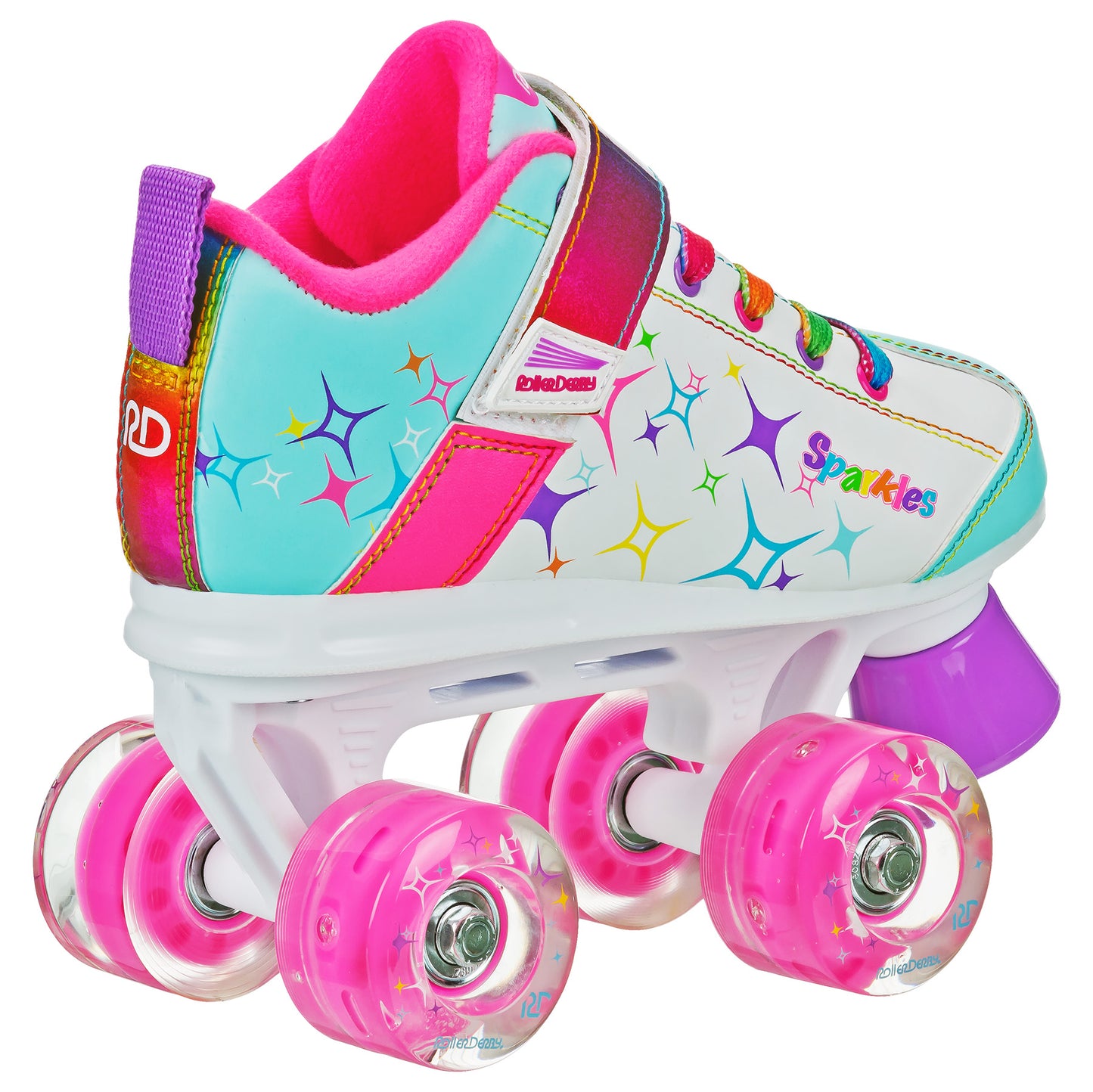 Sparkles Girl's Lighted Roller Skates