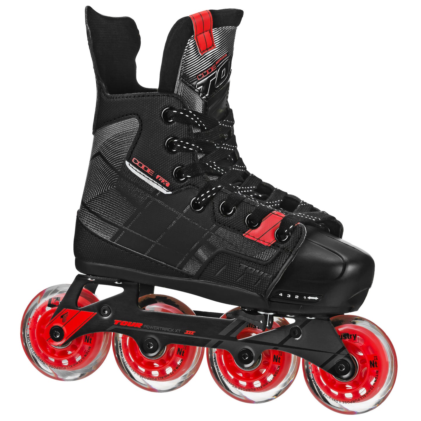 Code GX Youth Adjustable Roller Hockey Skates
