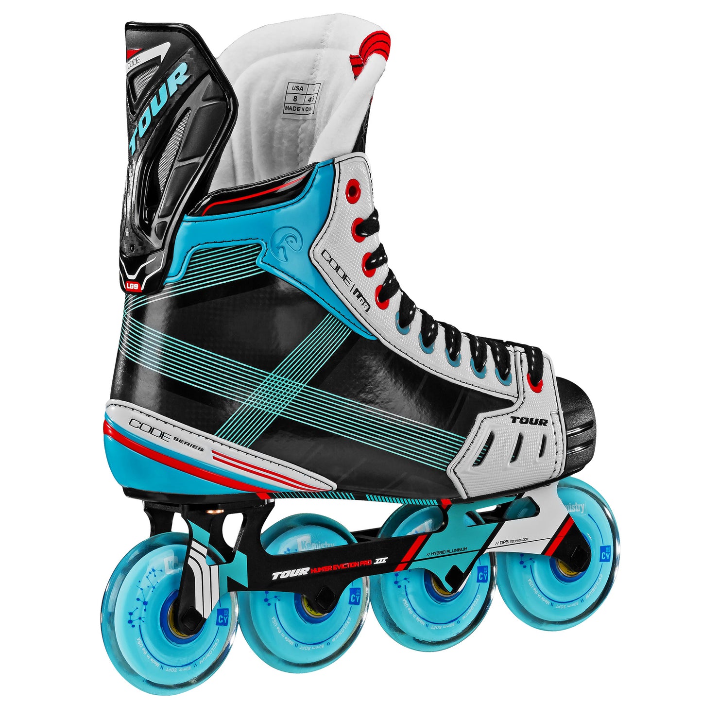 Code LG9 Senior Roller Hockey Skates