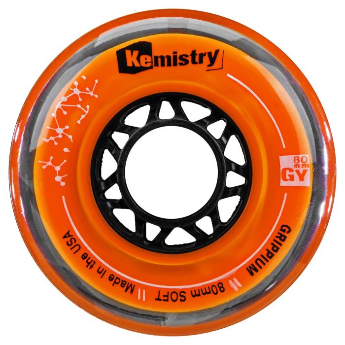 Kemistry Grippium Inline Roller Hockey Wheels (Soft)