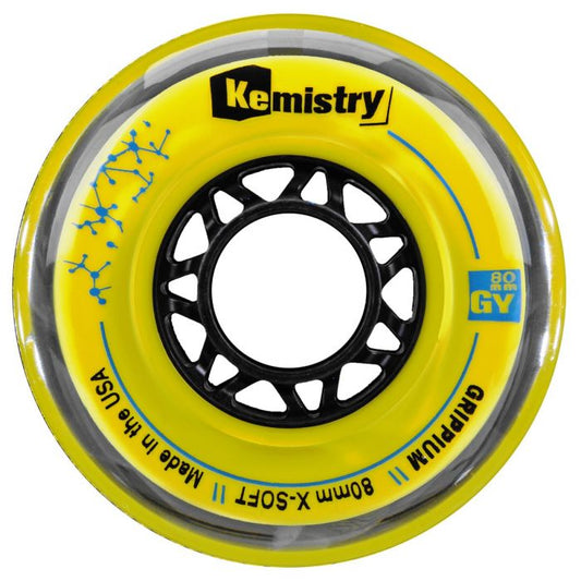 Kemistry Grippium Inline Roller Hockey Wheels (X-Soft)